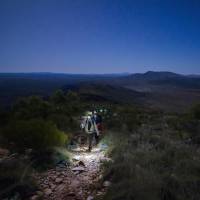 Ascending Mt Sonder in time for a sunrise view over the Larapinta | Luke Tscharke