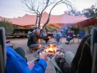 Soak up the sounds of the desert around our campfire |  <i>Shaana McNaught</i>