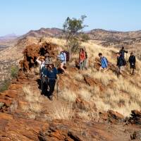 Hiking along the Larapinta Trail, Australia's most iconic desert walking trail | Shaana McNaught