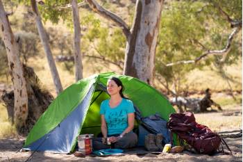 Our self-guided Larapinta walks include all the essential equipment you will need | <i>Shaana McNaught</i>