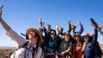 Group taking a selfie at Euro Ridge