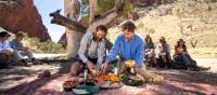 Our guides will prepare superb picnic lunches on the trail | Shaana McNaught