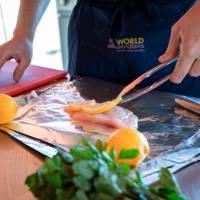 Our guides will prepare delicious, fresh meals on our 'In Comfort' Larapinta walks | Shaana McNaught