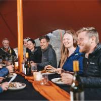 Enjoy delicious meals at our eco-comfort camps on the Larapinta Trail | Shaana McNaught