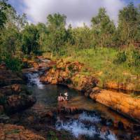 Serene swimming at Buley Rockholes | Tourism NT/Jason Charles Hill