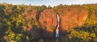 Wangi Falls from above | Tourism NT/Jackson Groves