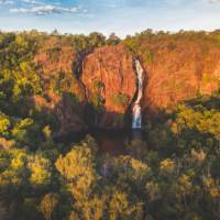 Wangi Falls from above | Tourism NT/Jackson Groves