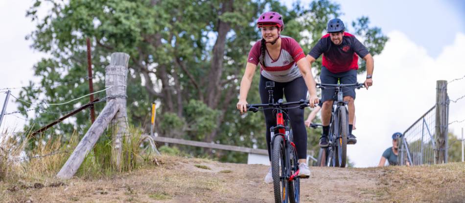 Cycling fun on the BVRT |  <i>Tourism and Events Queensland</i>