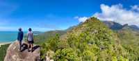 Hikers on Nina Peak - Thorsborne Trail - Munamudanamy (Hinchinbrook Island) | Michael Buggy
