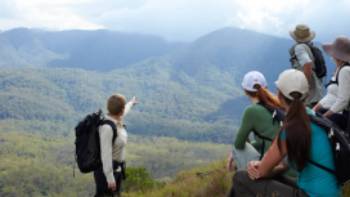 SRT_Day 2 summit,Spicers Lodge Enjoying the views on the Scenic Rim