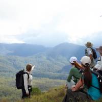 Enjoying the views on the Scenic Rim