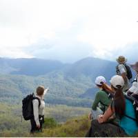 Enjoying the views on the Scenic Rim