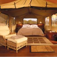 Tent accommodation at Spicers Canopy