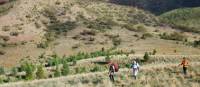 Trekkers on the exclusive Arkaba walk