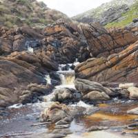 Waterfalls through Rocky River | Isabelle Hardinge