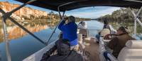 A relaxing boat cruise along the Murray River