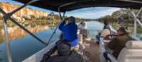 A relaxing boat cruise along the Murray River