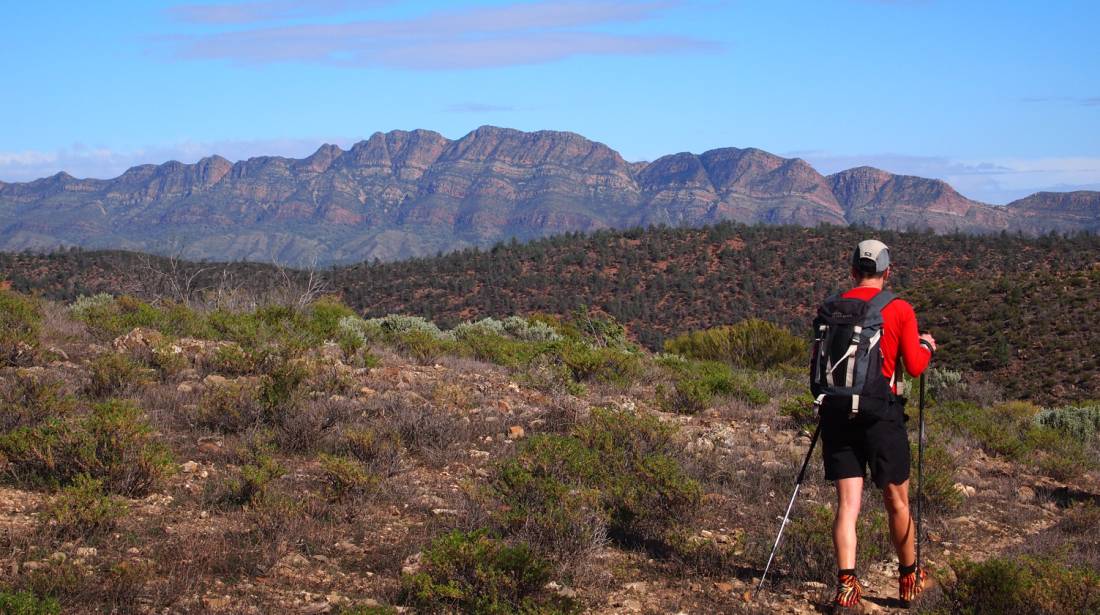 The Heysen Trail winds its way through the North Flinders Ranges |  <i>Tim Morris</i>