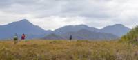 Trekking towards the Ironbound ranges on the South Coast Track in Tasmania | John Dalton