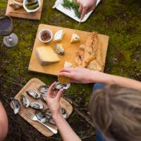 Just another amazing picnic on the Bruny Island Long Weekend