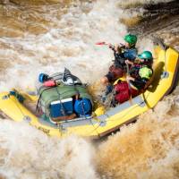 Guides rafting wilder waters on the Franklin River | Glenn Walker