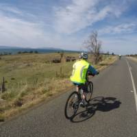 Cycling towards Triabunna along the east coast | Brad Atwal