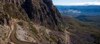 Enjoy switch backs, hairpin bends, gravel roads and even some single tracks on Jacob's Ladder |  <i>Tourism Tasmania and Rob Burnett</i>