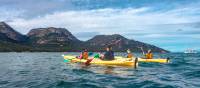 Kayaking the crystal clear waters in Coles Bay | Wai Nang Poon