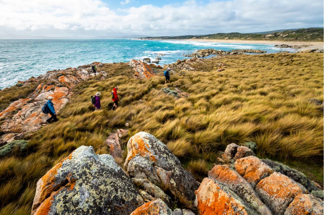 The Flinders Island coastline offers wonderful walking opportunities |  <i>Lachlan Gardiner</i>