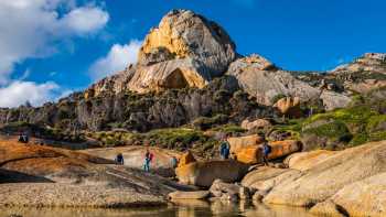 The Flinders Island coastline offers wonderful walking opportunities