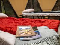 Sleep greener - and more comfortably - in our spacious Eco-Comfort Camp tents |  <i>Lachlan Gardiner</i>