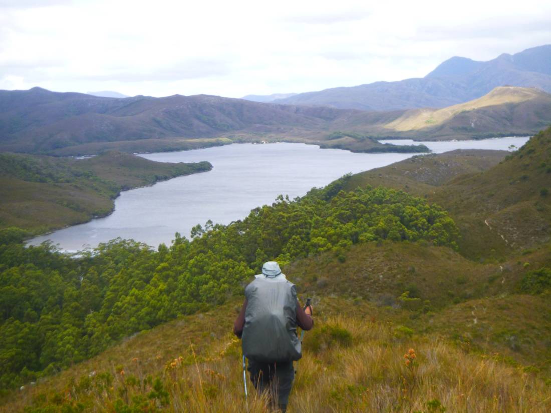 Approaching Bathurst Narrows on the Port Davey Track |  <i>Stef Gebbie</i>