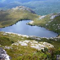 We camp alongside Paddy’s Lake on our Coast to Cradle tour | Frank Rosser