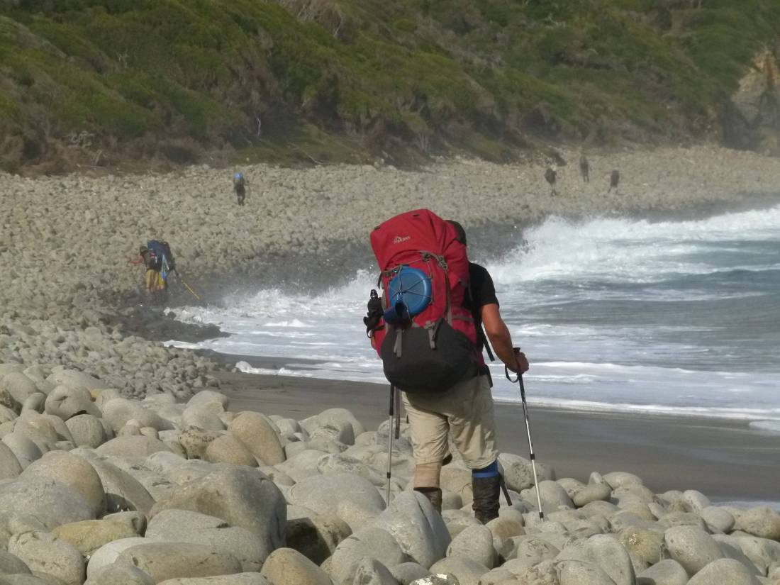 Rock hopping on the South Coast Track |  <i>Steven Trudgeon</i>