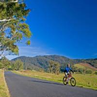 Cycling through the Tasmanian countryside near St Helens | Andrew Bain