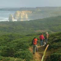 Final stretch of the trail with the Twelve Apostles sight | Caroline Mongrain