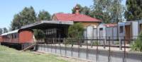 The former Mansfield Station is now home to the Mansfield Historical Society | Rail Trails Australia