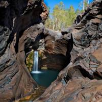 Tranquil waterfall in Karijini National Park | Tourism WA