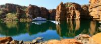 Cruising by the stunning Kimberley coastline