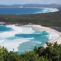 Spectacular coastal vista's on the Bibbulmun Track Walpole to Denmark section