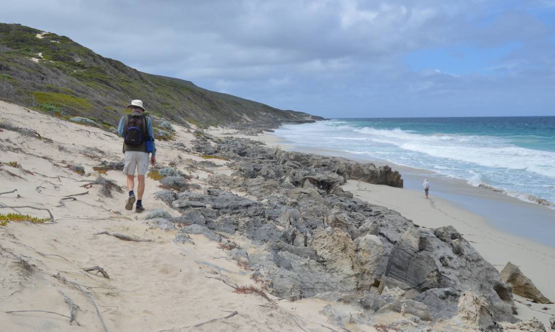 Walking along the Cape to Cape Track, Western Australia