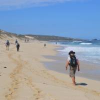 Walking along the Cape to Cape Track, Western Australia