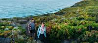 Coastal views walking near Contos Beach