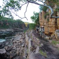 Exploring the river valley, The Kimberley's, Western Australia | Tim Macartney-Snape