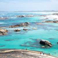 Enjoy a drip in the crystal clear waters of Greens Pool in William Bay National Park | Tourism Western Australia