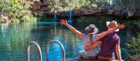 Time for a cooling dip at Jubura (Fern Pool) | Tourism Western Australia