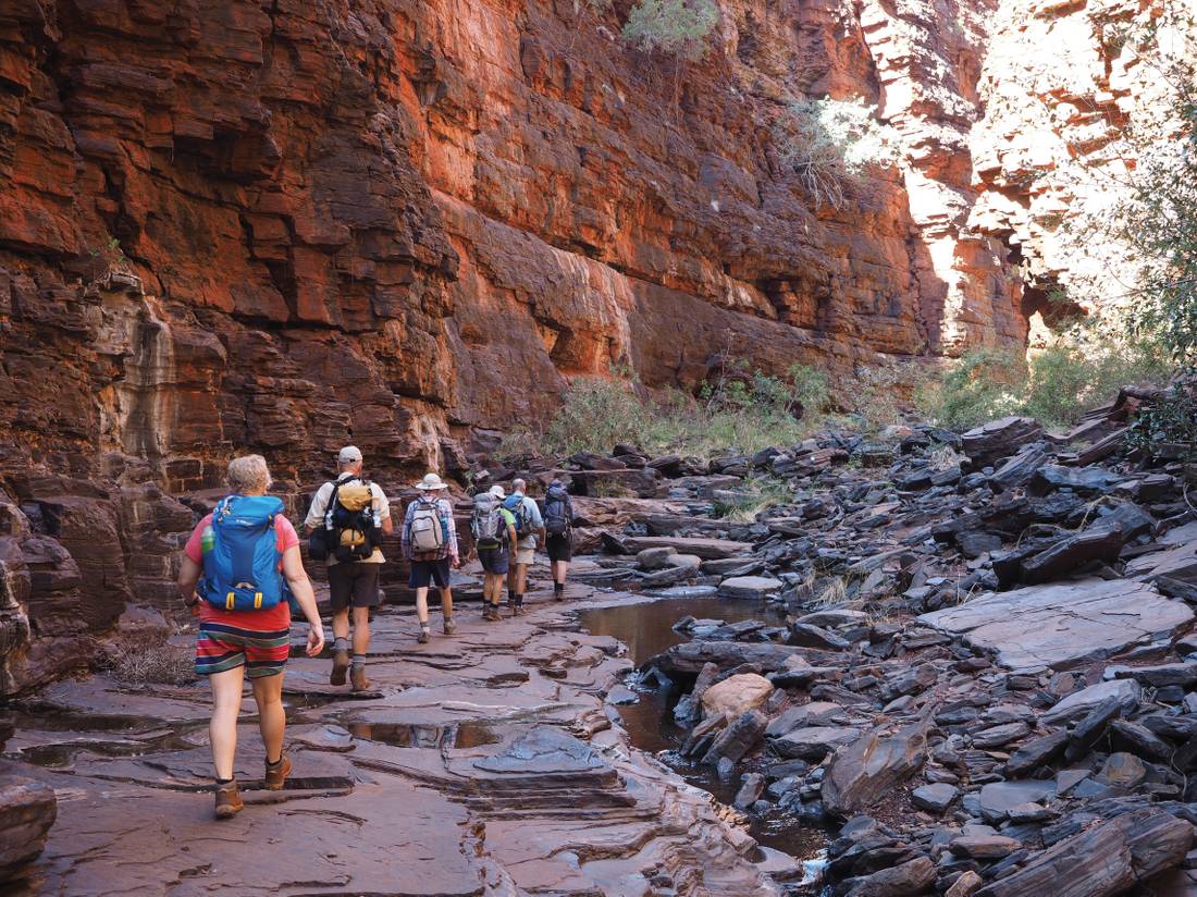 Endless walking opportunities await in Karijini National Park