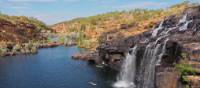 Spectacular waterfalls in the Kimberley region