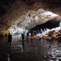 Pass through mysterious and captivating caves in the region