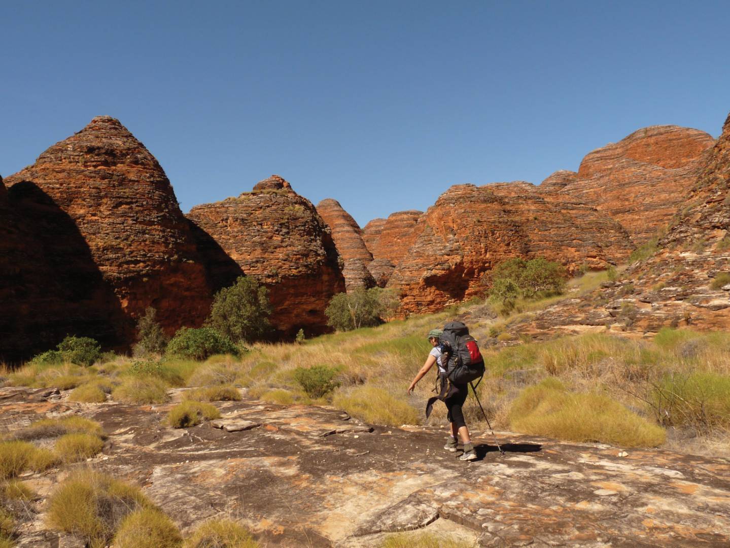 Trekking through Piccaninny Gorge in The Bungle Bungles, Western Australia |  <i>Steve Trudgeon</i>